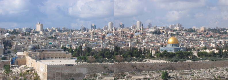 Jerusalem näkymä